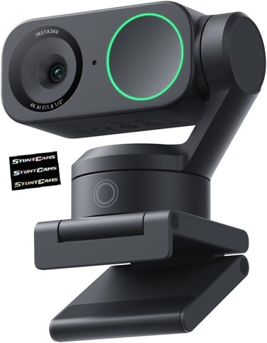 Insta360 Link 2 4K Ultra HD 2-Axis Gimbal AI-Powered Webcam