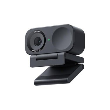 Insta360 Link 2C - 4K Webcam for PC/Mac, 1/2" Sensor, Auto Framing, HDR, AI Noise-Canceling Mic, Gesture Control for Streaming, Video Calls, Gaming, Works with Zoom, Teams, Twitch &amp; More
