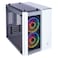 CORSAIR Crystal 280X RGB Micro-ATX Case, 2 RGB Fans, Lighting Node PRO Included, Tempered Glass - White