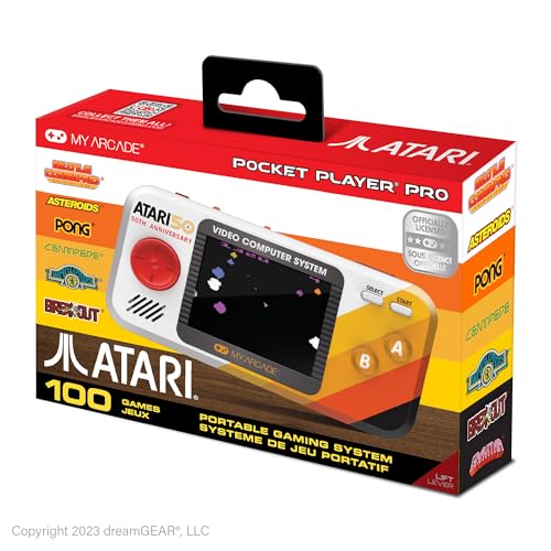 MY ARCADE My Arcade Atari Pocket Player Pro 2.75 inch