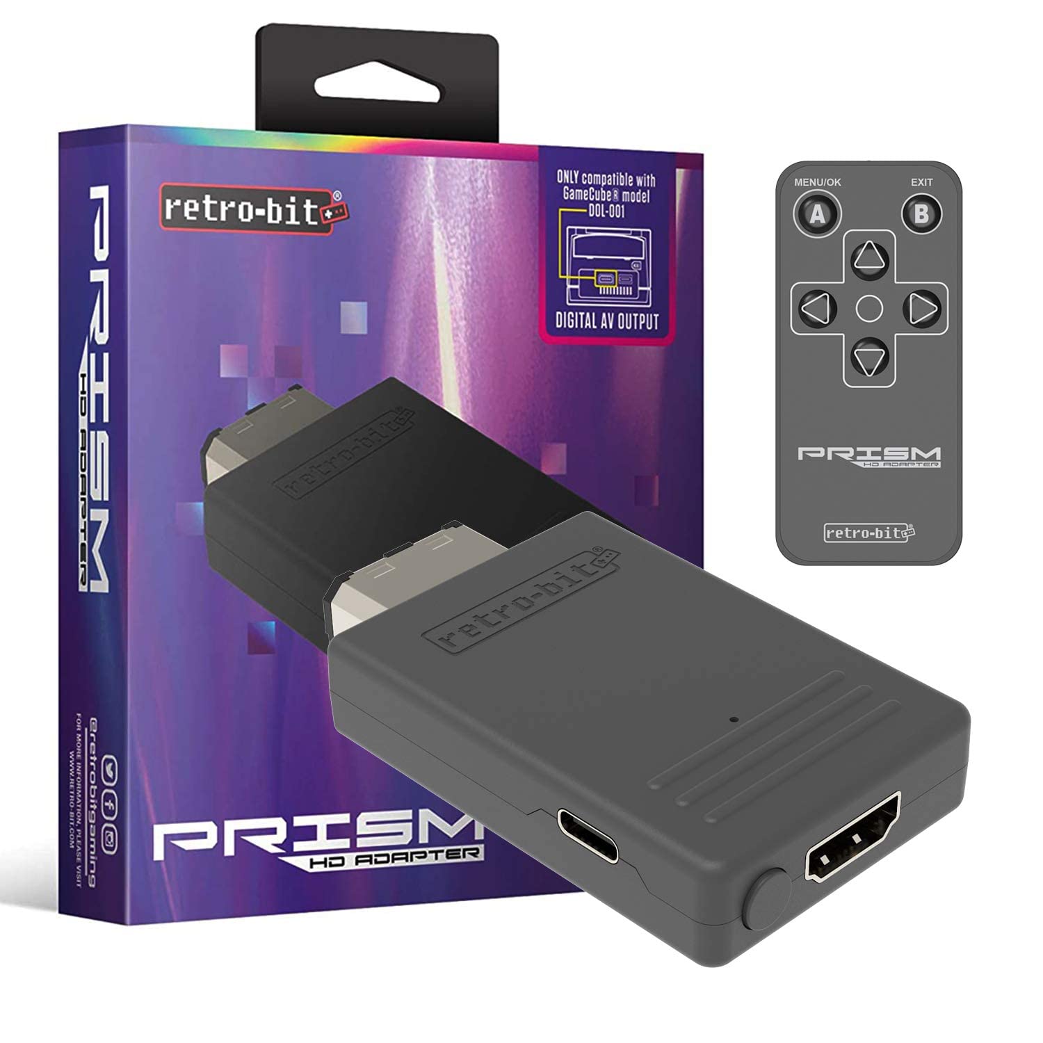 Retro-bit Retro-bit Prism Hdmi Adapter For Gamecube