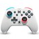 MGC Switchplate Wireless Controller for Switch/OLED/Lite, Gyro Control, Programmable Back Buttons, Adjustable Strength Rumble, 2 Magnetic Faceplates, Screwless Housing, Compact Design