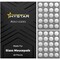 Hystar Aero Glides   40 Dot Mouse Skates for Glass Mousepad   High-Density PTFE   Rounded and Polished for Quiet Use