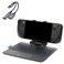 Invensic DeckTop with Splitter - Steam Deck Keyboard and Bluetooth Trackpad Mouse with Multicolor LED Laptop Accessory for Valve Linux PC Gaming Accessories (Steam Deck/ROG Ally)