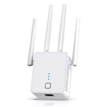 WiFi Extender, 2025 Fastest WiFi Booster 1200Mbps Dual Band (5GHz/2.4GHz) WiFi Extenders Signal Booster for Home, WiFi Repeater with Ethernet Port Covers up to 10000sq. ft and 55 Devices