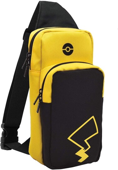 Nintendo Switch Adventure Pack (Pikachu Edition) Travel Bag by HORI - Officially Licensed by Nintendo &amp; Pokemon