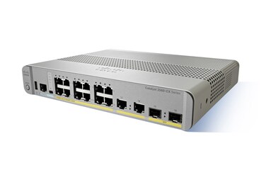Cisco Catalyst 3560CX-8PC-S Network Switch, 8 Gigabit Ethernet (GbE) Ports, 8 PoE+ Outputs, 240W PoE Budget, 2 1G SFP and 2 1G Copper Uplinks, Enhanced Limited (WS-C3560CX-8PC-S)