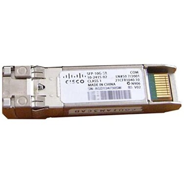 Cisco 10GBASE-SR S-Class SFP Module for 10 Gigabit Ethernet Deployments, Hot Swappable, 5-Year Standard Warranty (SFP-10G-SR-S=)
