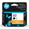 HP 60 Black Ink Cartridge   Works with DeskJet D1660, D2500, D2600, D5560, F2400, F4200, F4400, F4580; ENVY 100, 110, 120; PhotoSmart C4600, C4700, D110a Series   CC640WN