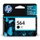 HP 564 Black Ink Cartridge   Works with DeskJet 3500; OfficeJet 4620; PhotoSmart B8550, C6300, D5400, D7560, 5510, 5520, 6510, 6520, 7510, 7520, Plus, Premium, eStation Series   CB316WN