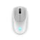 Alienware AW720M Tri-Mode Wireless Gaming Mouse - 2.4GHz Wireless, Bluetooth 5.1, 26,000 DPI, 8-Fully Programmable Buttons, Magnetic Snap Charging Adapter USB-A to USB-C Cable - Lunar Light