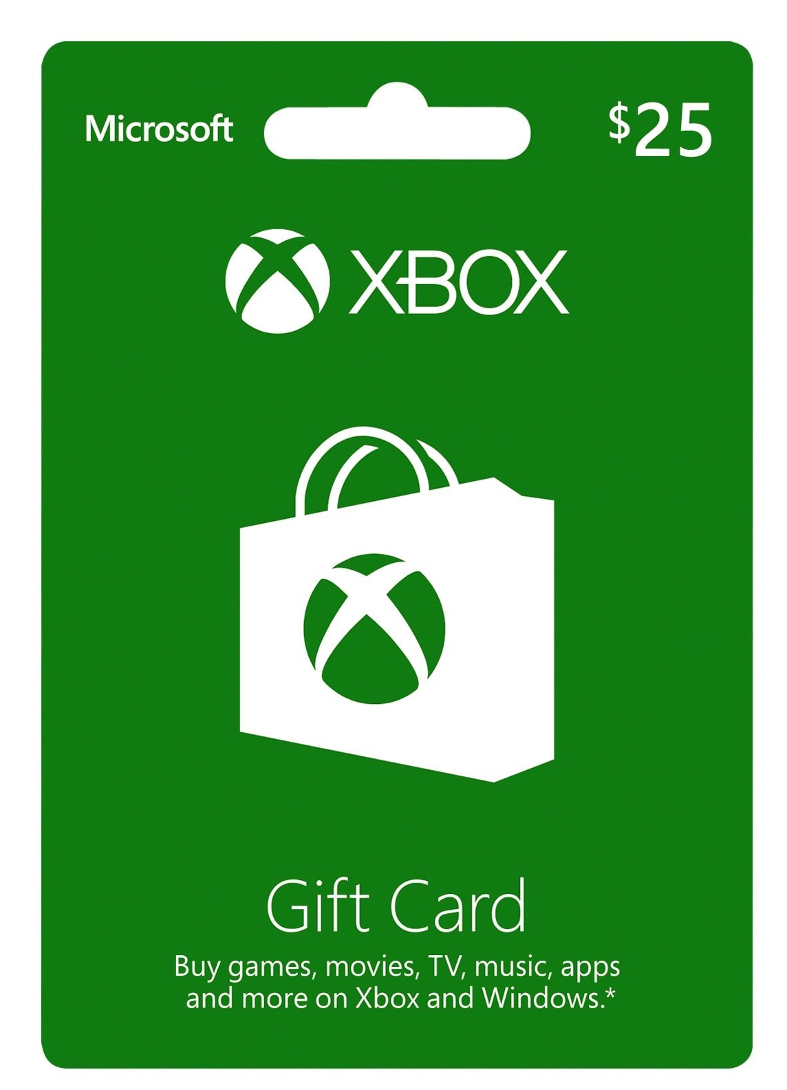 microsoft Microsoft Xbox 25 Gift Card