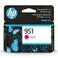 HP 951 Magenta Ink Cartridge   Works with HP OfficeJet 8600, HP OfficeJet Pro 251dw, 276dw, 8100, 8610, 8620, 8630 Series   Eligible for Instant Ink   CN051AN