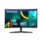 SAMSUNG 27&quot; Essential S3 (S36GD) Series FHD 1800R Curved Computer Monitor, 100Hz, Game Mode, Advanced Eye Comfort, HDMI and D-sub Ports, LS27D366GANXZA, 2024