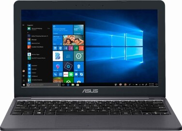 ASUS Thin and Lightweight 11.6 inch HD Premium Laptop with 32GB MicroSD Card   Intel Celeron Dual-core   2GB Memory   32GB EMMC Storage   USB-C   WiFi   GbE LAN   HDMI   Windows 10   Star Gray