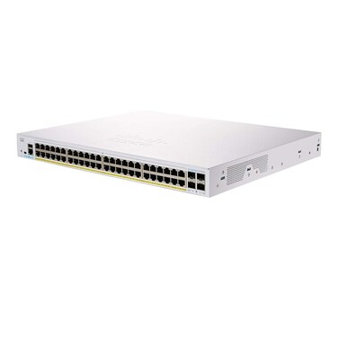 Cisco Business CBS350-48P Managed Switch   48 Port GE   PoE   4x1G SFP   Limited Lifetime Protection (CBS350-48P-4G-NA)