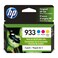 HP 933 Cyan, Magenta, Yellow Ink Cartridges  Works with HP OfficeJet 6100, 6600, 6700, 7110, 7510, 7610 Series   N9H56FN, Combo 3-Pack