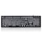 Perixx PERIBOARD-317 Wired Backlit USB Keyboard, Big Print Letter with White Illuminated LED, US English Layout,Black