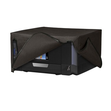 kwmobile Dust Cover Compatible with Epson Expression Premium XP-830 - Printer Case - Fabric Protector Cover - Dark Grey