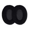 kwmobile 2X Earpad Compatible with Kingston HyperX Cloud II Gaming - Replacement Velour Earpad Cushion for Headphones - Black