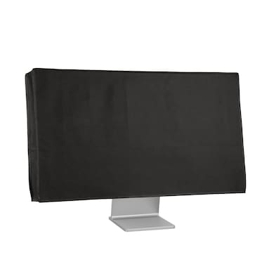 kwmobile Monitor Cover Compatible with 34-35" Monitor - Dust Cover Computer Screen Protector - Black