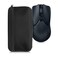 kwmobile Neoprene Case Compatible with Universal Gaming Mouse - Case for Mouse Soft Pouch Carry Bag - Black