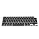 kwmobile Keyboard Cover Compatible with Apple MacBook Pro 14&quot; (2021) A2442 - Keyboard Cover Russian QWERTY - Black