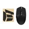 kwmobile Mouse Grip Tape Compatible with Logitech G102 / G304 Grip Tape - Non-Slip Faux Leather - Black