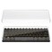 kwmobile Keyboard Cover Compatible with 60% Mechanical Keyboard RK61 / GK61 / SK6 / DK61 Case - Protective Cover for Mechanical Keyboard - Transparent
