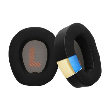 kwmobile Replacement Ear Pads Compatible with JBL Quantum One (Set of 2) - Cooling Gel Earpads - Black