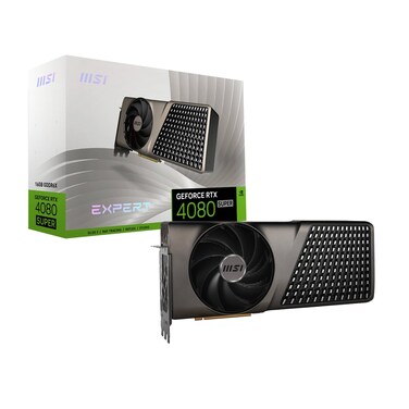 MSI GeForce RTX 4080 Super 16G Expert Graphics Card, 16GB GDDR6X, 23Gbps, 256-bit, PCI Express Gen 4, 7680 x 4320