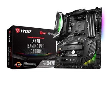 MSI AMD X470 Pro Carbon Gaming ATX DDR4-SDRAM Motherboard