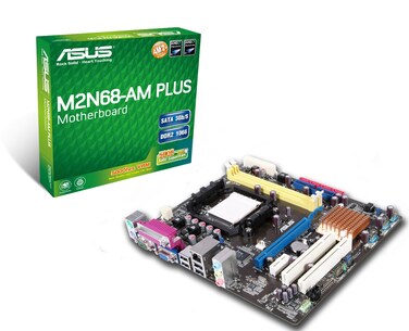 ASUS M2N68-AM Plus AM3/AM2+/AM2 NVIDIA GeForce 7025 Micro ATX AMD Motherboard