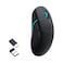 Keychron M3 Wireless Mouse, PAW3395 Sensor with Programmable Macro Button 26,000 DPI Supports 2.4 GHz/Bluetooth 5.1, 79g Ultra-Light Ergonomic Design Up to 70 Hours Using for PC Mac Laptop - Black