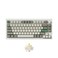 Keychron Q1 Max RGB QMK/VIA Custom Mechanical Keyboard, Full Metal Programmable Knob 2.4 GHz/Bluetooth/Wired Keyboard with Hot-Swappable Gateron Jupiter Banana Switch for Mac Windows Linux - White
