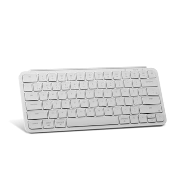 Keychron B1 Pro Ultra-Slim ZMK/Launcher Wireless Bluetooth 2.4 GHz/Wired Connection Keyboard for Mac Windows Linux - White