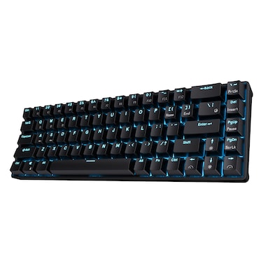 RK ROYAL KLUDGE RK68 Wireless Hot Swappable 65% Mechanical Keyboard, 68 Keys Compact BT5.0 Gaming Keyboard with Stand-Alone Arrow/Control Keys, Black, Quiet Red Switch
