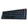 RK ROYAL KLUDGE RK68 Wireless Hot Swappable 65% Mechanical Keyboard, 68 Keys Compact BT5.0 Gaming Keyboard with Stand-Alone Arrow/Control Keys, Black, Quiet Red Switch