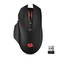 Redragon M656 Gainer Wireless Gaming Mouse, 4000 DPI 2.4Ghz Wireless Mouse w/ 5 DPI Levels, 7 Macro Buttons, Red LED Backlit &amp; Pro Software/Drive Supported, for PC/Mac/Laptop