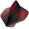 RED DRAGON Hardcore 2D Holographic Dragon Extra Thick Standard Dart Flights - 3 Sets Per Pack (9 Dart Flights in Total)