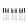 Red Dragon Nitrotech Short Shafts - Solid White - 3 Sets per Pack (9 shafts in Total) &amp; Red Dragon Checkout Card