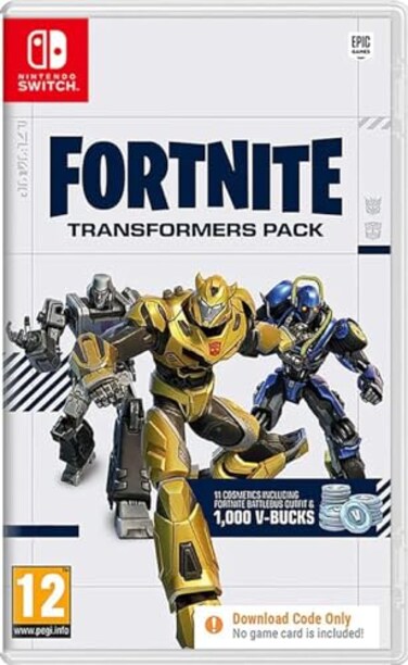 Fortnite Transformers Pack (Code in a Box) (Nintendo Switch)