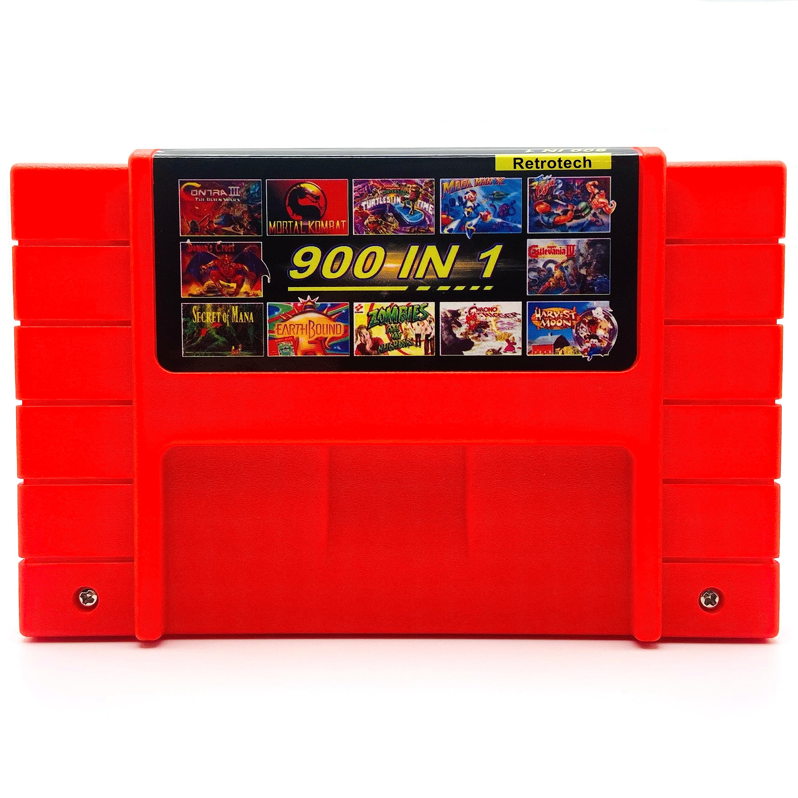 Retrotech Retrotech Super 900 In 1 Cartridge For Snes
