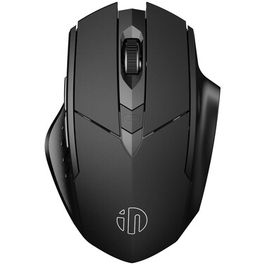 INPHIC Multi-Device Bluetooth Mouse Wireless, Rechargeable, USB Receiver, 6 Buttons, Ergonomic for Laptop, Computer, Mac, PC etc.