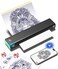 Phomemo M08F Wireless Tattoo Transfer Stencil Printer, Thermal Tattoo Machine with 10pcs Free Stencil Paper, Portable Printer Kit for Artists &amp; Beginners, Compatible with Smartphone &amp; PC