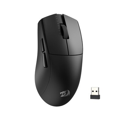 Redragon M916 Wireless Gaming Mouse, 49G Ultra-Light 8K DPI 2.4G Wireless Gaming Mouse w/Ergonomic Natural Grip Build, Full Programmable Buttons, Software Supports DIY Keybinds &amp; DPI