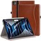 ZtotopCases for iPad Pro 12.9 Inch Case 6th/5th/4th/3rd Generation 2022/2021/2020/2018 Premium Leather Smart Folio Cover, Auto Wake/Sleep, Support 2nd Gen Pencil Charging, Multi Viewing Angles, Brown