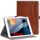 ZtotopCases for New iPad 9th/8th/7th Generation Case 10.2 Inch 2021/2020/2019, Premium PU Leather Folding Stand Cover for iPad 10.2" 9/8/7 Gen, Brown
