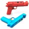 Nargos Shooting Game Gun for Nintendo Switch/Switch OLED Joy-Con Controller, Hand Grip Motion Controller for The House of the Dead, Big Buck Hunter Arcade, Spooky Spirit Shooting Gallery (Blue Red)