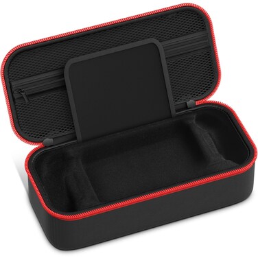 Spican Customized Switch Travel Case Full Size Switch Controller, Protective Hard Shell Case Large Capacity Organizer Holds Switch Controller, Switch Console, AC Adapter, Headset and 10 Game Cards